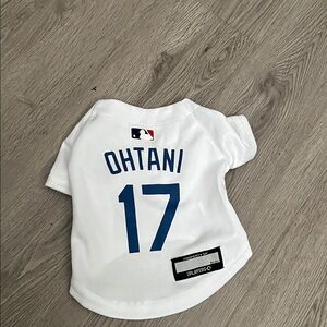 White Dog Jersey with Ohtani 17